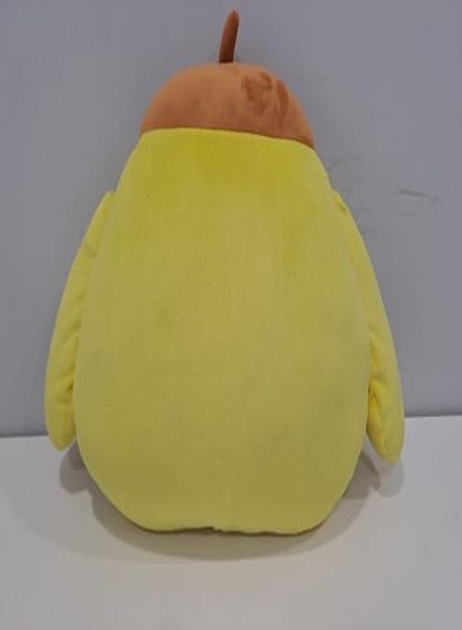 هالو كيتي وسادة هيلو كيتي PPI-HKF-019، وسادة بومبومبورين ثلاثية الأبعاد، وسادة من القماش الناعم، ألعاب ناعمة، وسادة للأطفال، قطع ديكور للمنزل، مناسبة لأطقم الكنب والكراسي، وسادة ناعمة مقاس 16 بوصة (أصفر) - Image 2